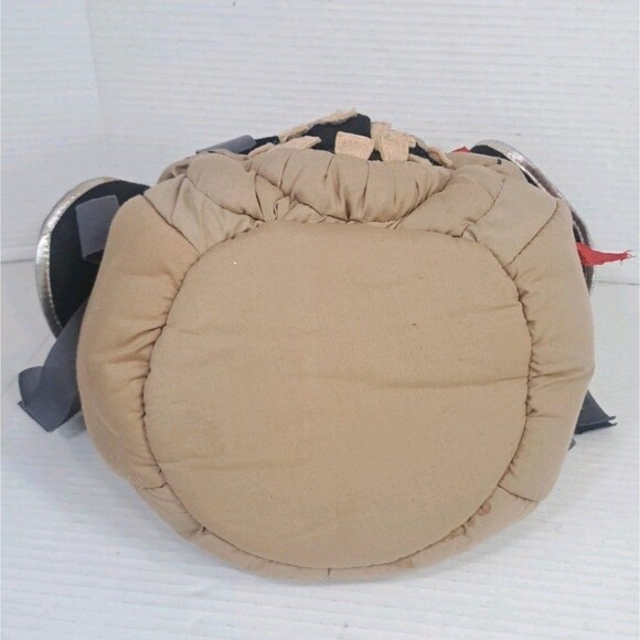 Lillian Vernon Trick or Treat Zombie Pirate Head Bag Polyester Cotton 15x10x9 - Picture 5 of 7